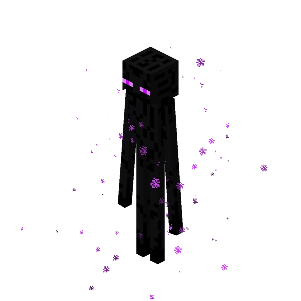 엔더맨 (Minecraft Wiki 게임 렌더)