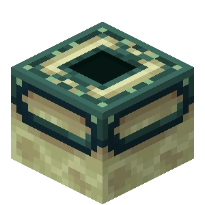 엔드 차원문 틀 (Minecraft Wiki 게임 렌더)