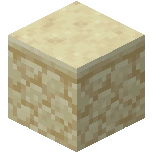 사암 (Minecraft Wiki 게임 렌더)