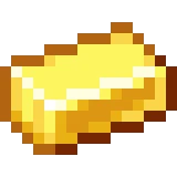 금 주괴 (Minecraft Wiki 게임 렌더)