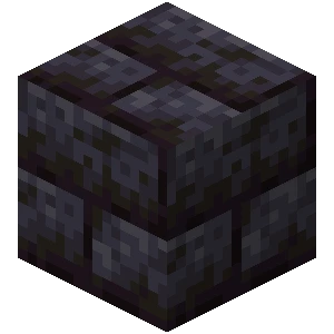 윤나는 흑암 벽돌 (Minecraft Wiki 게임 렌더)
