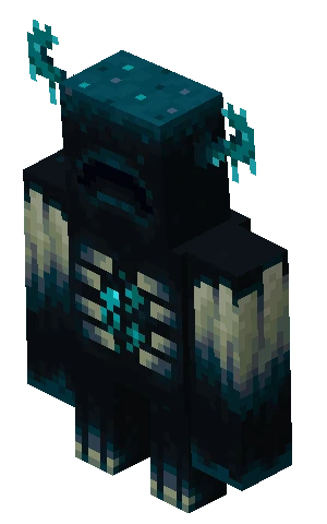 워든 (Minecraft Wiki 게임 렌더)
