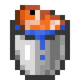 열대어가 담긴 양동이 (Minecraft Wiki 게임 렌더)