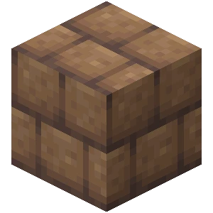 진흙 벽돌 (Minecraft Wiki 게임 렌더)