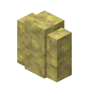 유황 담장 (Minecraft Wiki 게임 렌더)