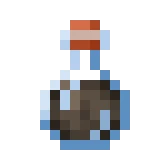 방적의 물약 (Minecraft Wiki 게임 렌더)