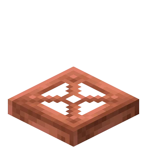 구리 다락문 (Minecraft Wiki 게임 렌더)