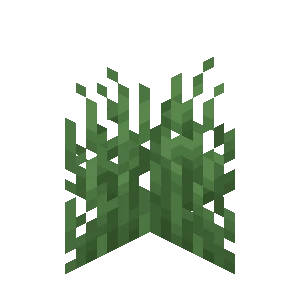 키 작은 잔디 (Minecraft Wiki 게임 렌더)