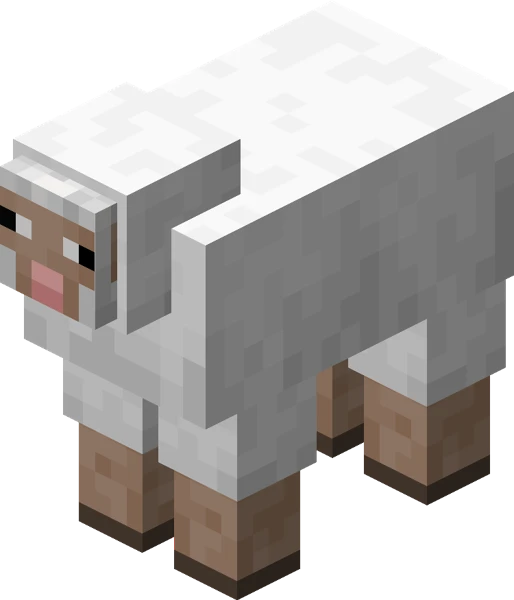 양 (Minecraft Wiki 게임 렌더)