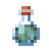 수중 호흡의 물약 (Minecraft Wiki 게임 렌더)
