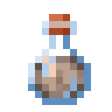 느린 낙하의 물약 (Minecraft Wiki 게임 렌더)