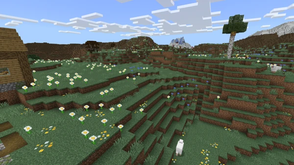 목초지 (Minecraft Wiki 게임 렌더)