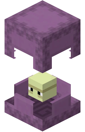 셜커 (Minecraft Wiki 게임 렌더)
