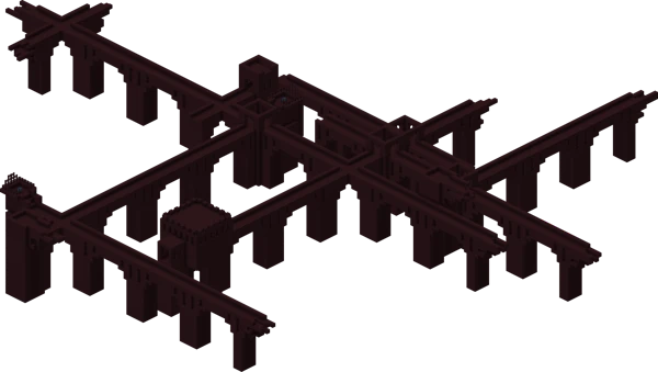 네더 요새 (Minecraft Wiki 게임 렌더)