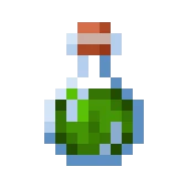 행운의 물약 (Minecraft Wiki 게임 렌더)