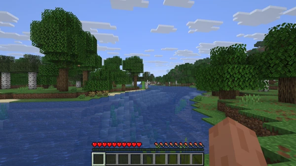 서바이벌 모드 (Minecraft Wiki 게임 렌더)