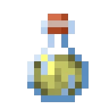 도약의 물약 (Minecraft Wiki 게임 렌더)