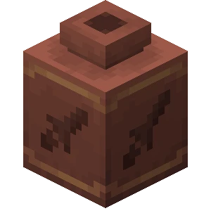 칼날 도자기 조각 (Minecraft Wiki 게임 렌더)