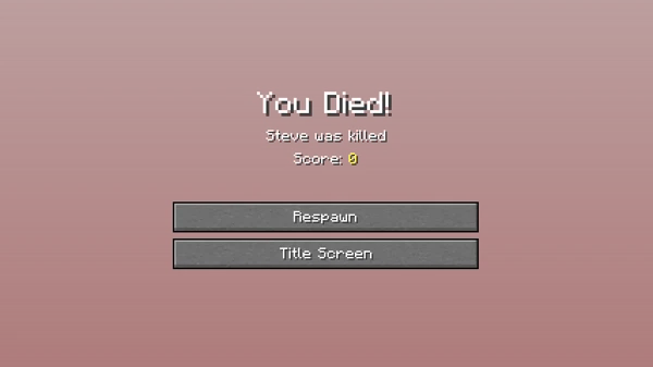Death messages (Minecraft Wiki 게임 렌더)