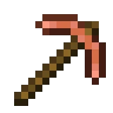 구리 곡괭이 (Minecraft Wiki 게임 렌더)