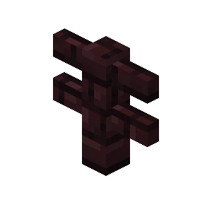 네더 벽돌 울타리 (Minecraft Wiki 게임 렌더)
