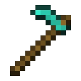 다이아몬드 괭이 (Minecraft Wiki 게임 렌더)
