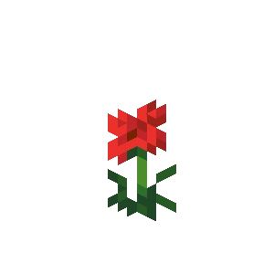 양귀비 (Minecraft Wiki 게임 렌더)