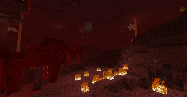 네더 (Minecraft Wiki 게임 렌더)