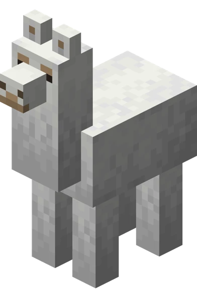 라마 (Minecraft Wiki 게임 렌더)