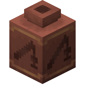 낚시꾼 도자기 조각 (Minecraft Wiki 게임 렌더)