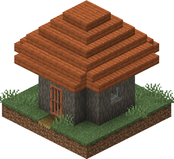 Savanna Village (Minecraft Wiki 게임 렌더)