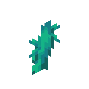 휘어진 덩굴 (Minecraft Wiki 게임 렌더)