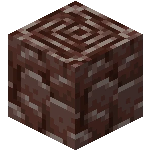고대 잔해 (Minecraft Wiki 게임 렌더)