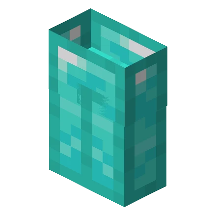 다이아몬드 레깅스 (Minecraft Wiki 게임 렌더)