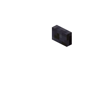 윤나는 흑암 버튼 (Minecraft Wiki 게임 렌더)