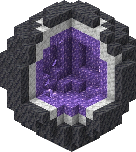 자수정 정동 (Minecraft Wiki 게임 렌더)