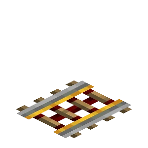 동력 레일 (Minecraft Wiki 게임 렌더)