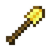 금 삽 (Minecraft Wiki 게임 렌더)