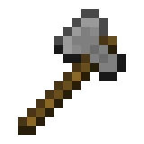돌 도끼 (Minecraft Wiki 게임 렌더)