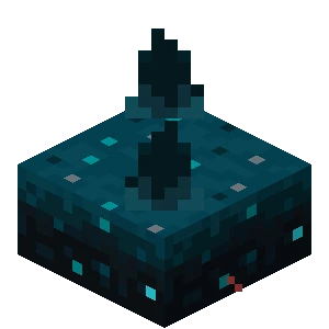 스컬크 감지체 (Minecraft Wiki 게임 렌더)