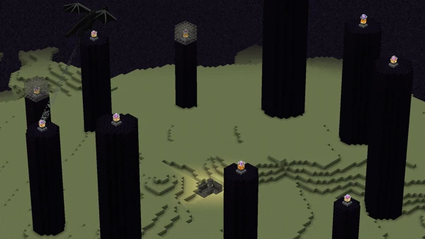 엔드 (Minecraft Wiki 게임 렌더)