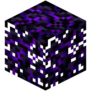 우는 흑요석 (Minecraft Wiki 게임 렌더)