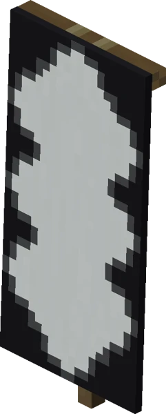 톱니 테두리 현수막 무늬 (Minecraft Wiki 게임 렌더)
