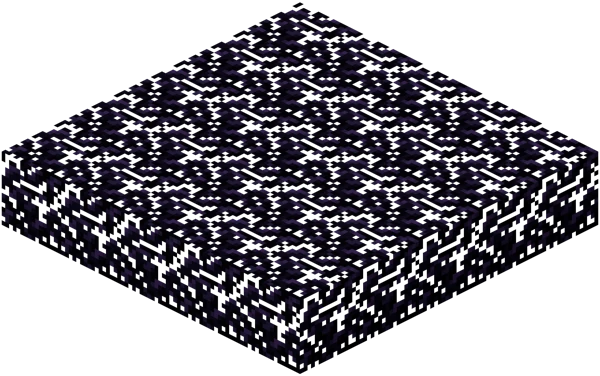 흑요석 플랫폼 (Minecraft Wiki 게임 렌더)
