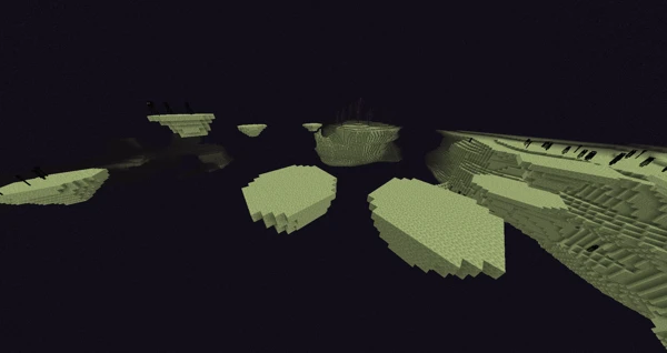 작은 엔드 섬 (Minecraft Wiki 게임 렌더)