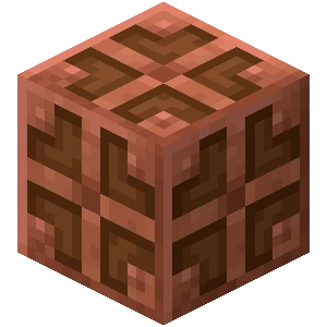 구리 전구 (Minecraft Wiki 게임 렌더)