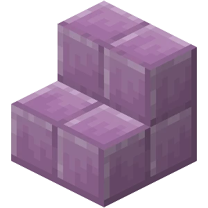 퍼퍼 계단 (Minecraft Wiki 게임 렌더)