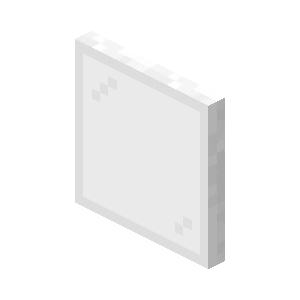 색유리 판 (Minecraft Wiki 게임 렌더)