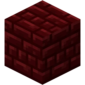 붉은 네더 벽돌 (Minecraft Wiki 게임 렌더)