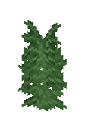 큰 고사리 (Minecraft Wiki 게임 렌더)
